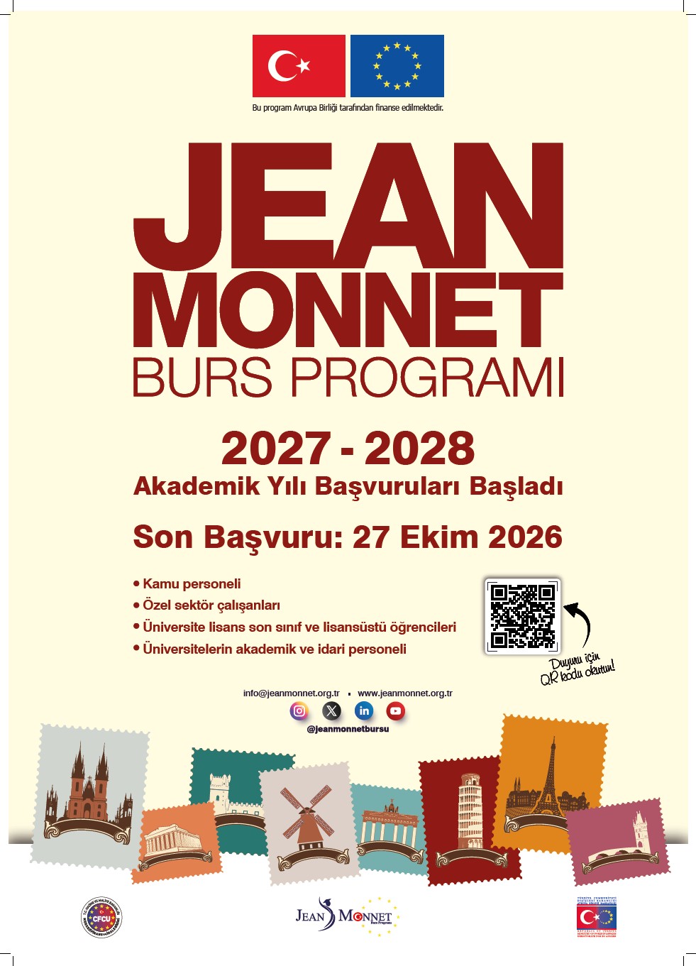 JEAN MONNET Burs Programı